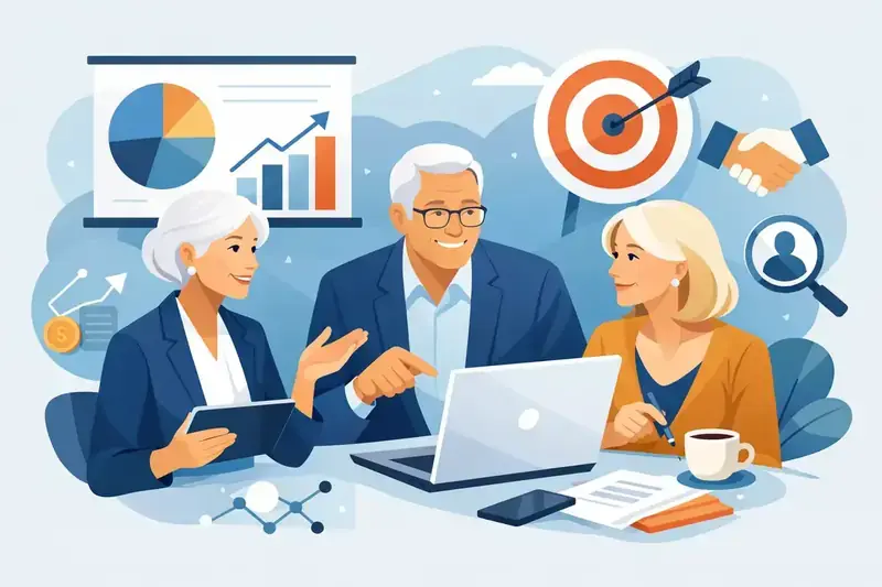 Senior consultants in marketing and sales