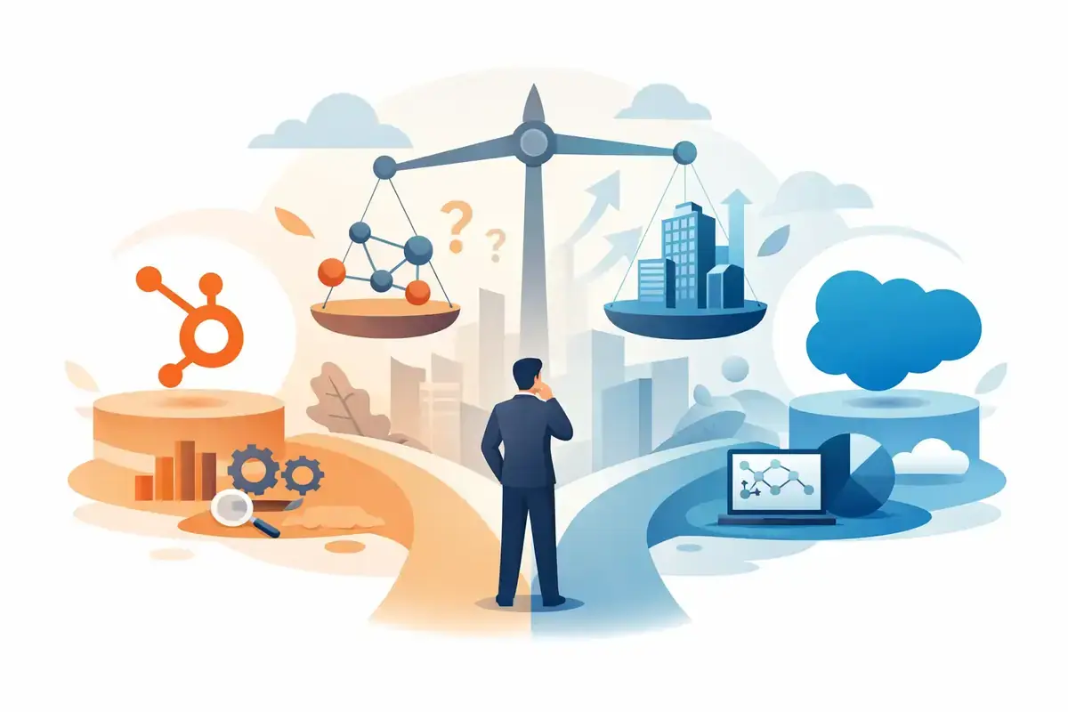 HubSpot or Salesforce for complex B2B?