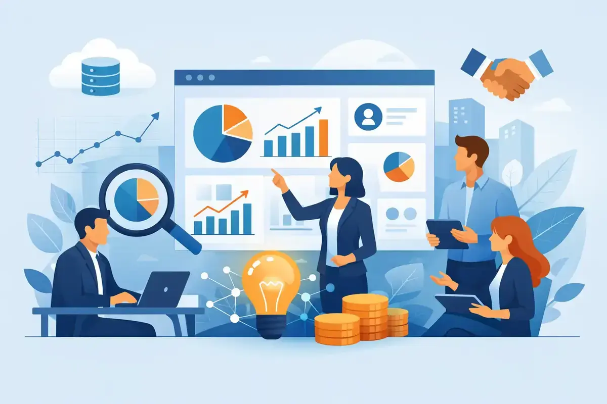 Which data does the sales team need for better deals?